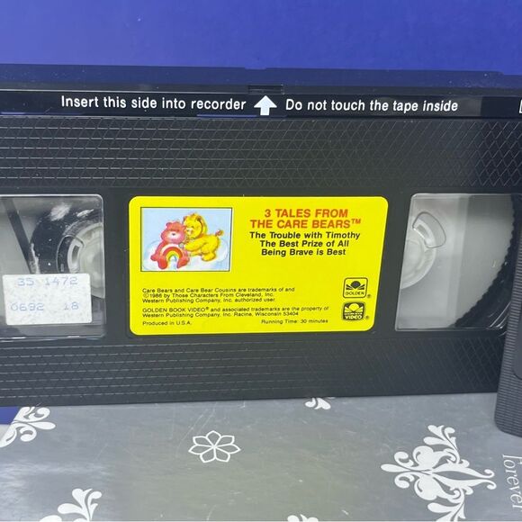 1984- 86 Care Bears Movies and Golden Book VHS bundle - Picture 8 of 11